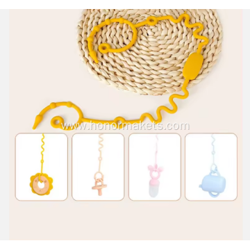 Silicone Baby dummy chain